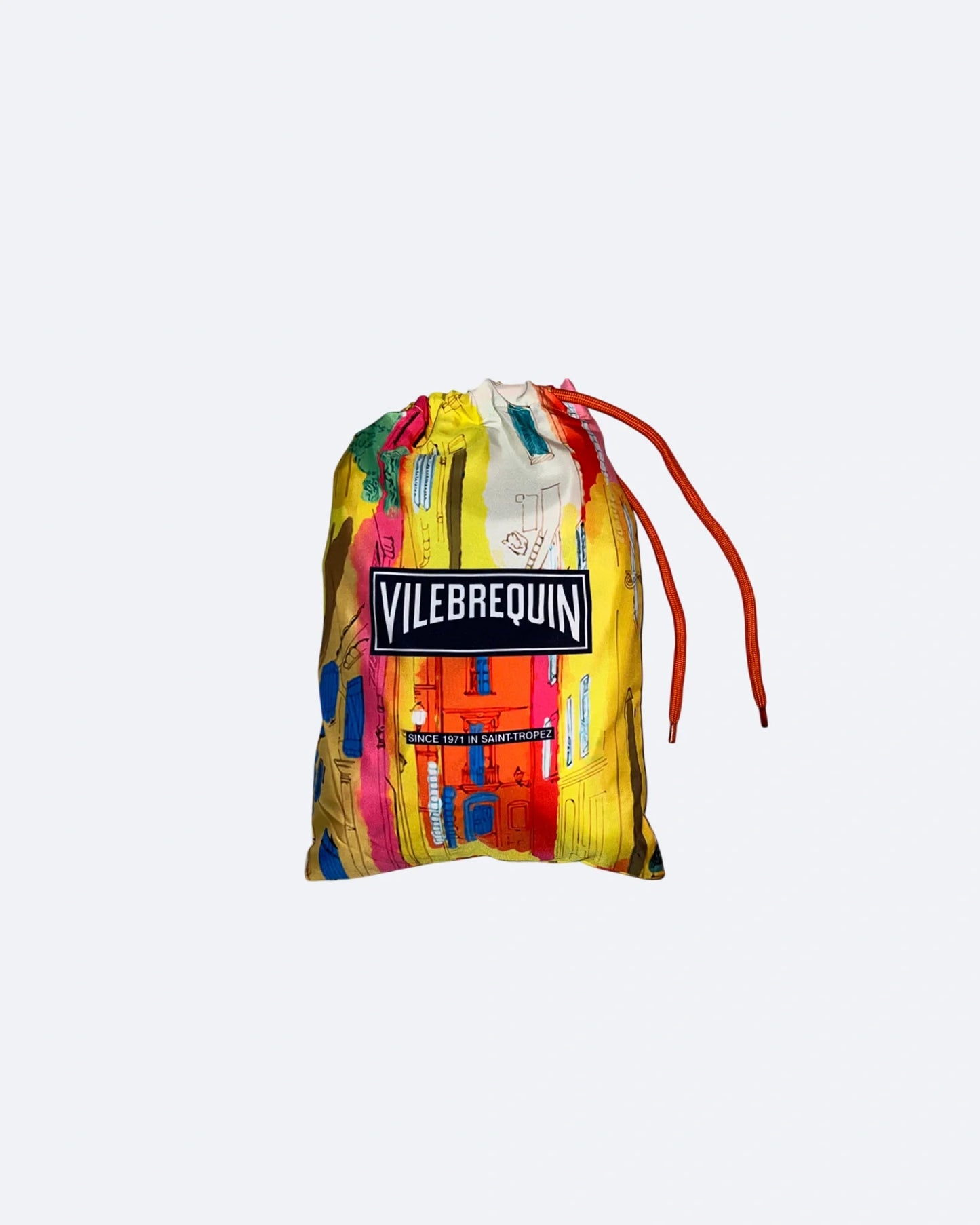 Vilebrequin - Abstract Village Swim Shorts - Yellow